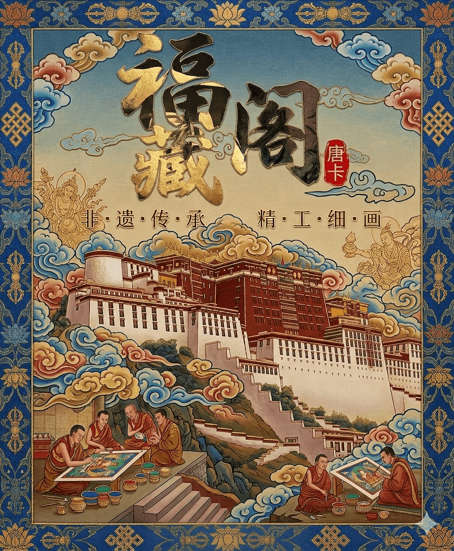 唐卡是什麼？西藏千年神聖藝術