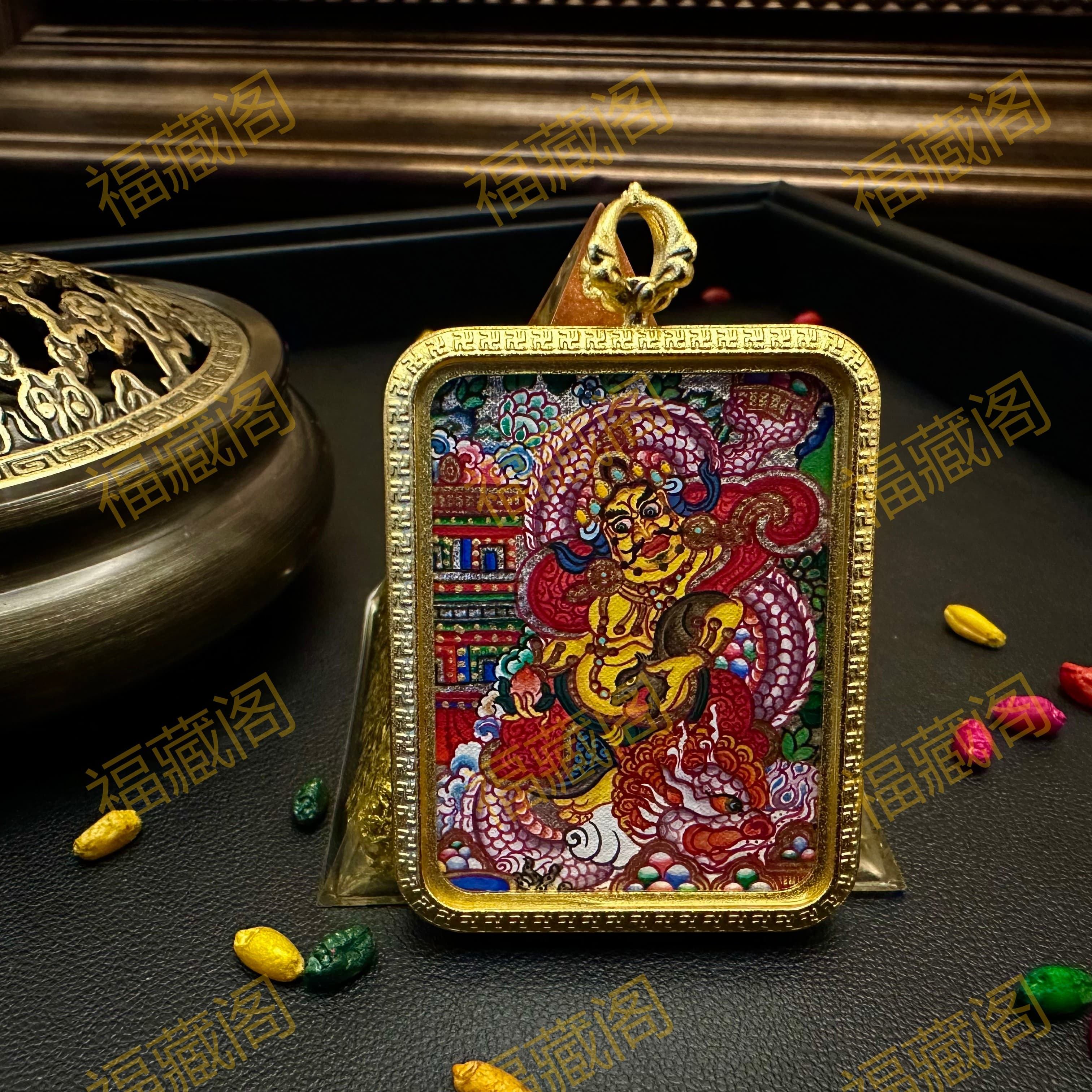 Hoàng Tài Thần — Toàn thân (2) 40mmX50mm