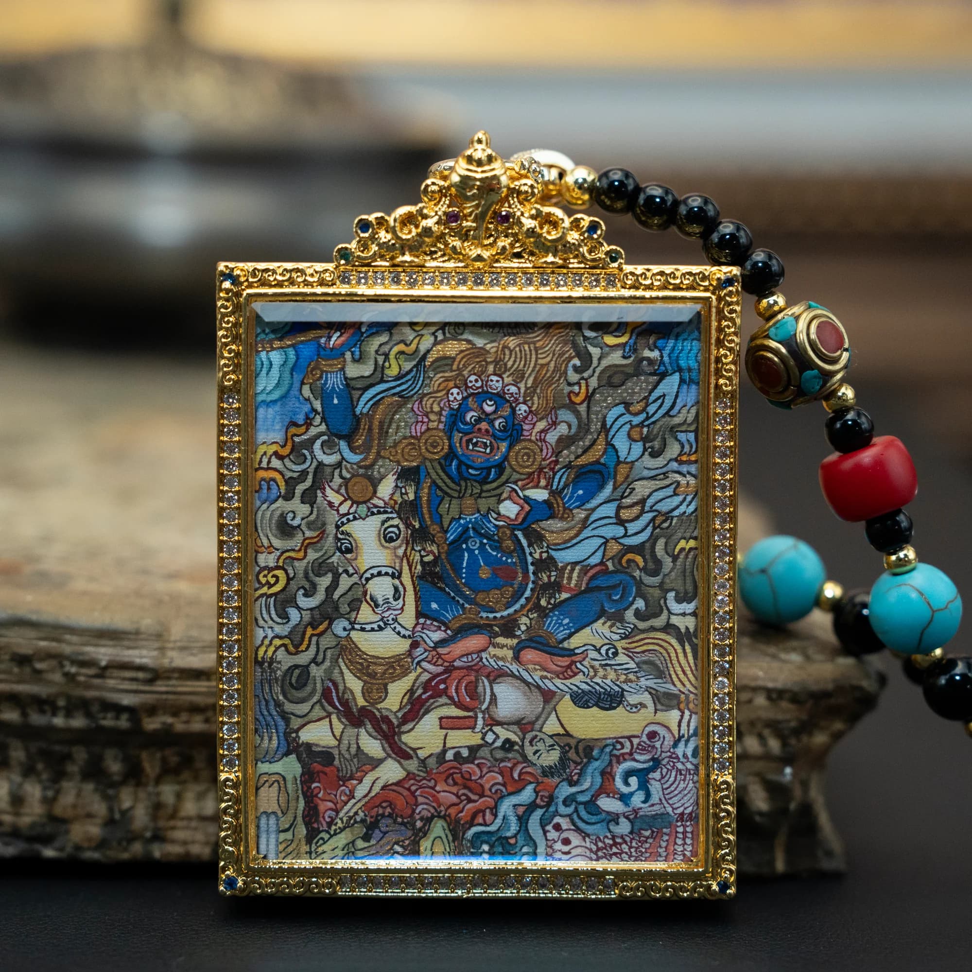 吉祥天母 全身造像 40mmX50mm — 1