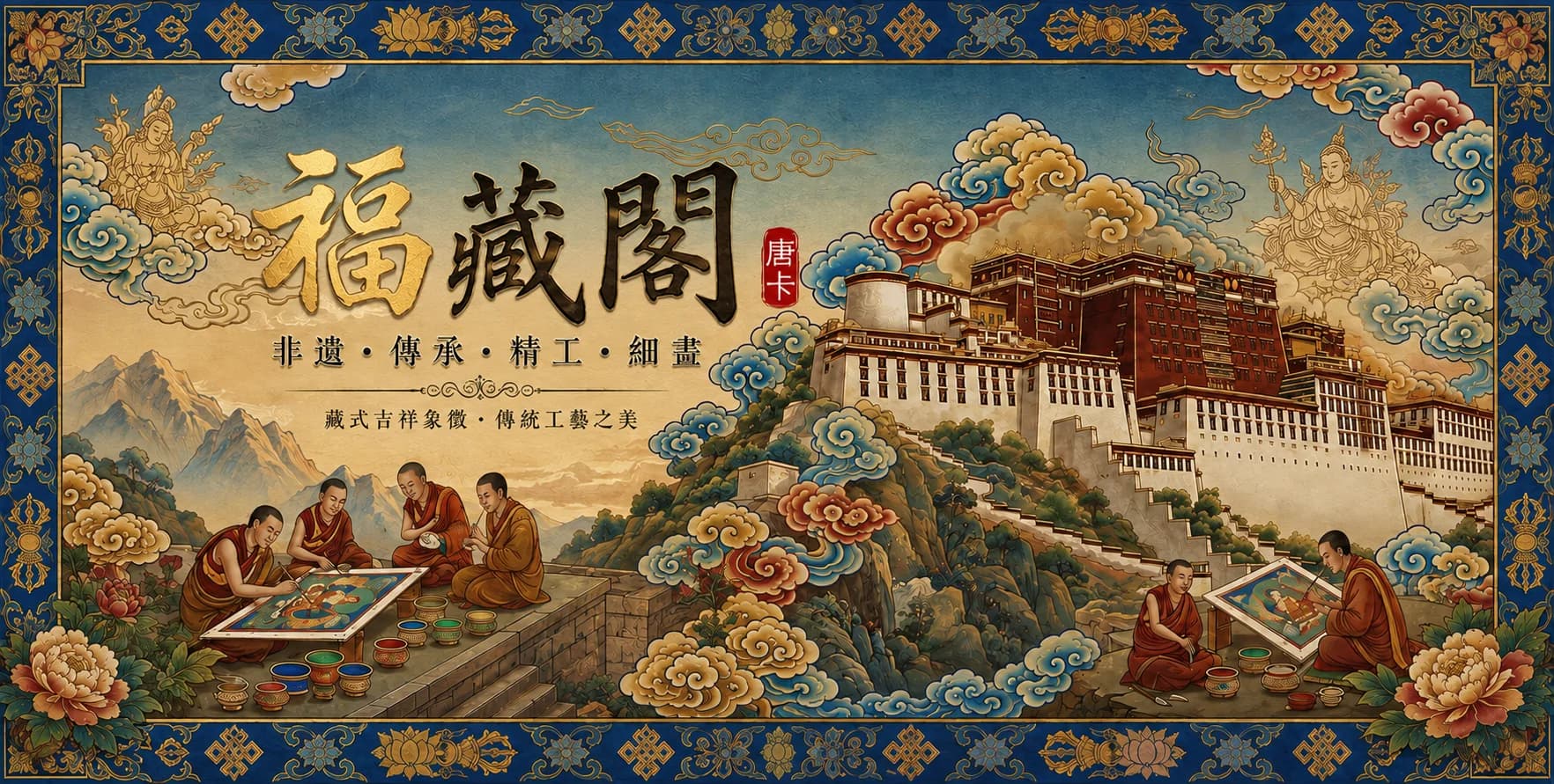 西藏唐卡藝術