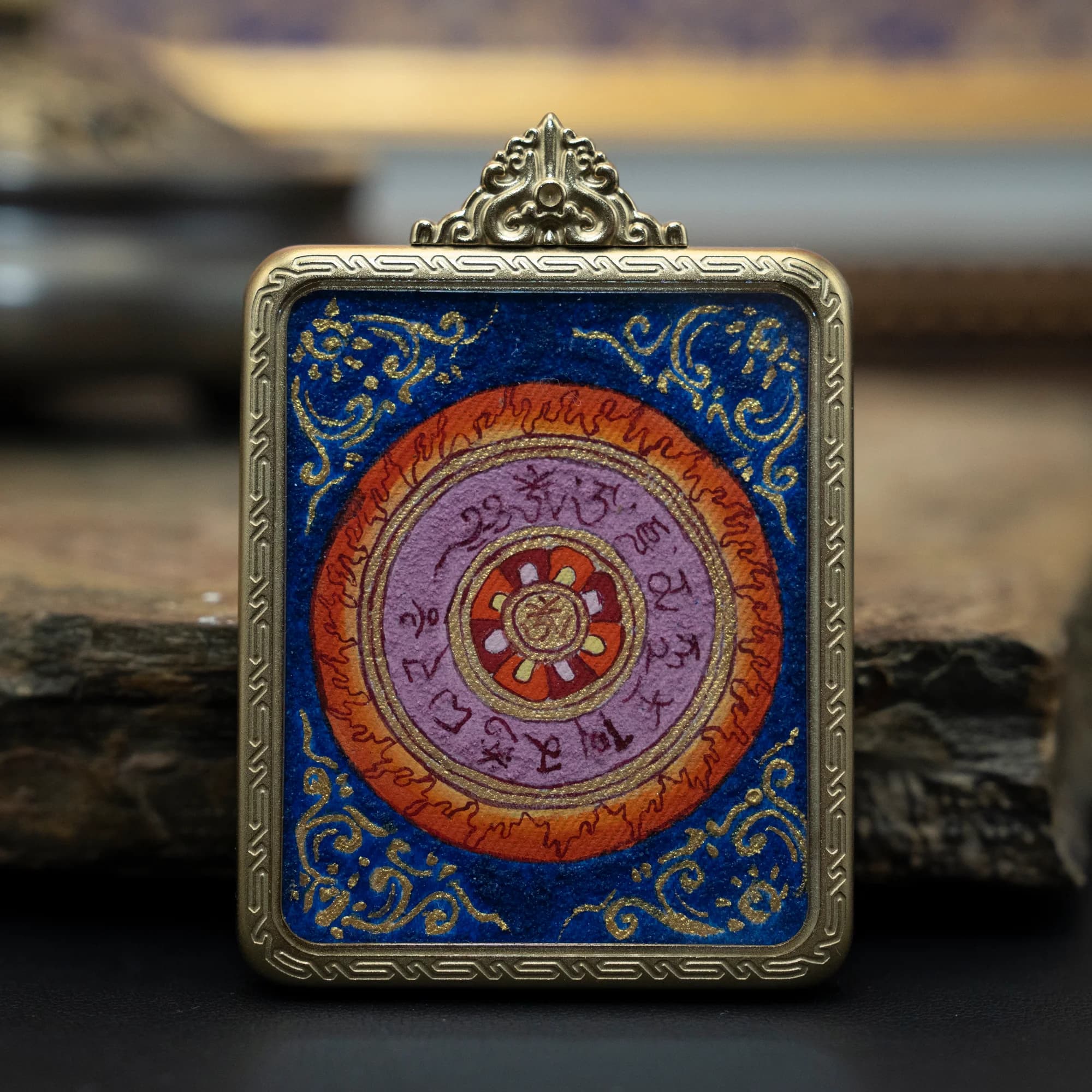 Bất Động Minh Vương(Tâm Chú)40mmX50mm