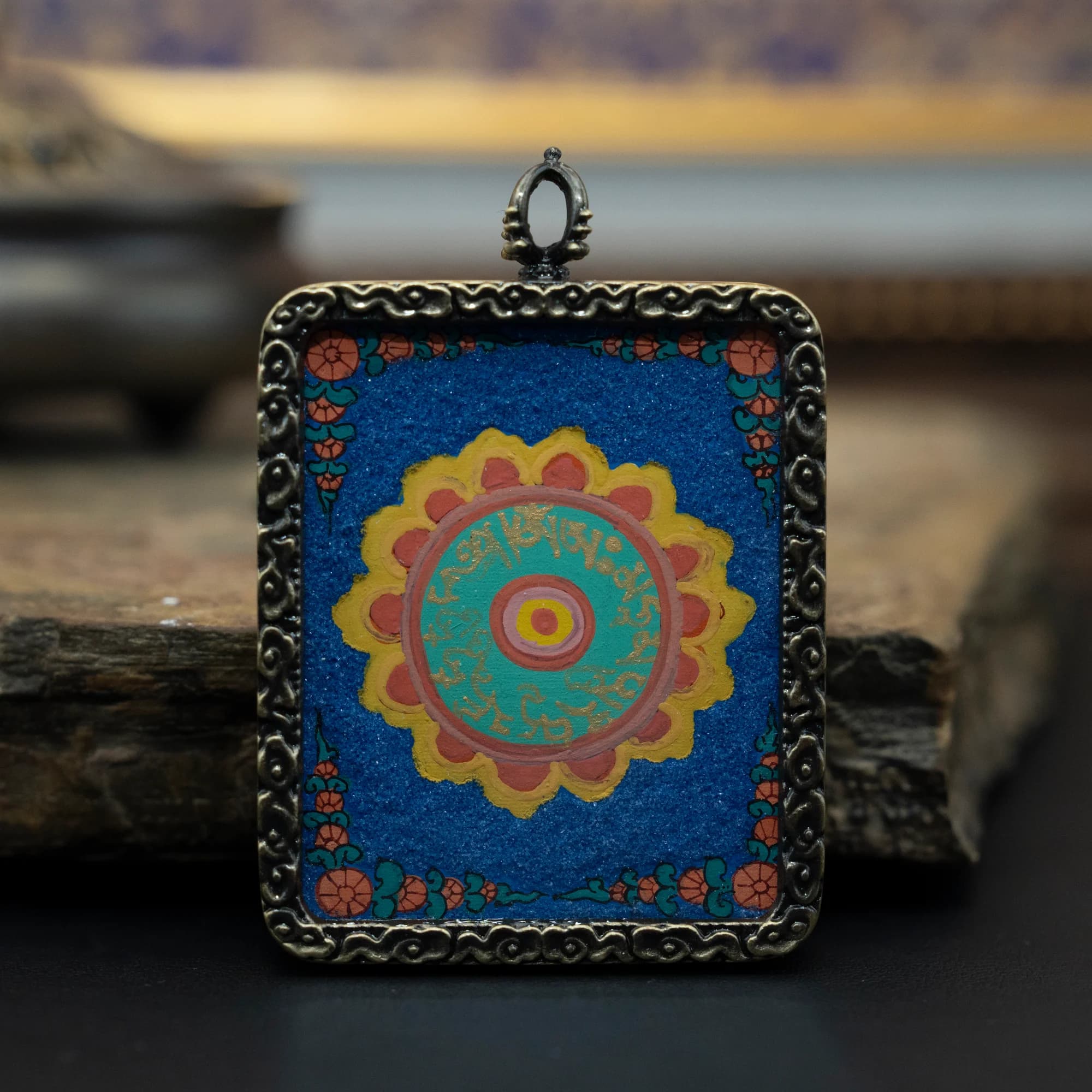蓮花生大士心咒40mmX50mm — 1
