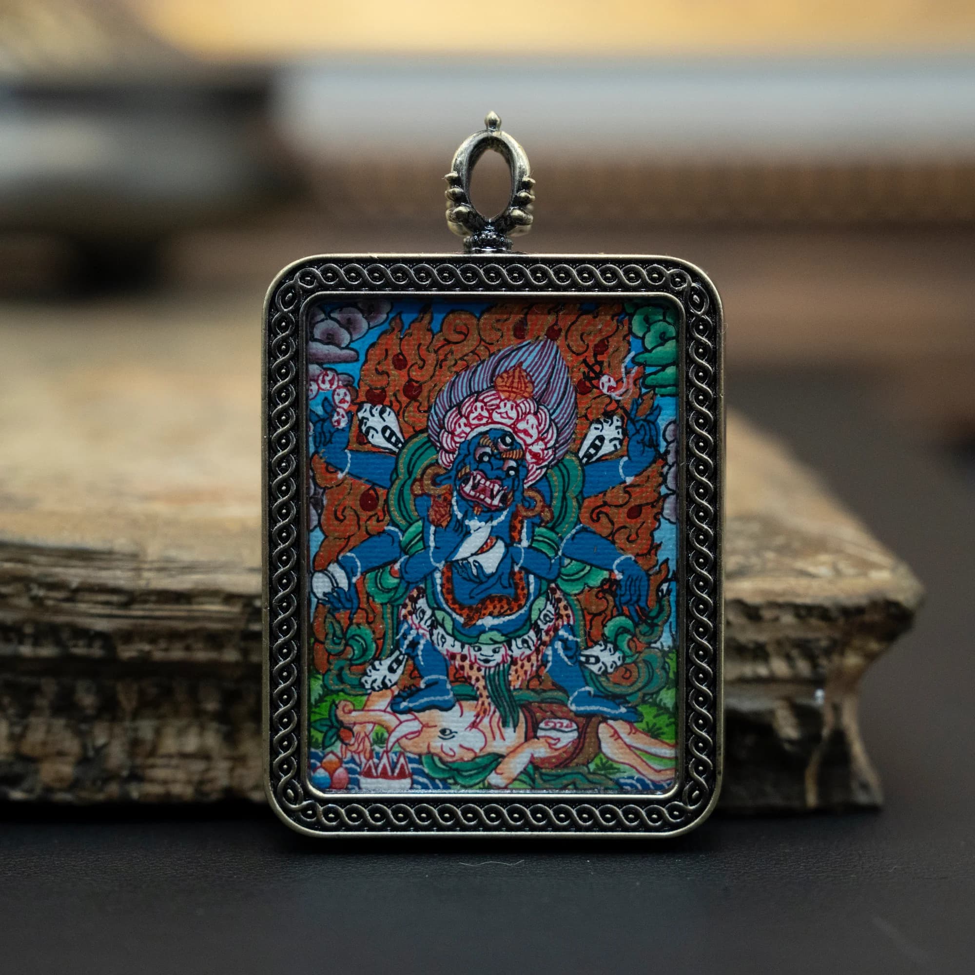 大黑天 全身造像 30mmX40mm